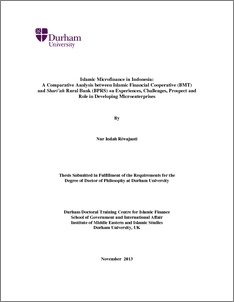 Islamic microfinance thesis pdf